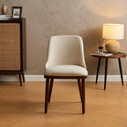 EarthyGrain Modern Upholstered Dining Chair (Set of 2) - Mid-Century Style
