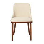 EarthyGrain Modern Upholstered Dining Chair (Set of 2) - Mid-Century Style