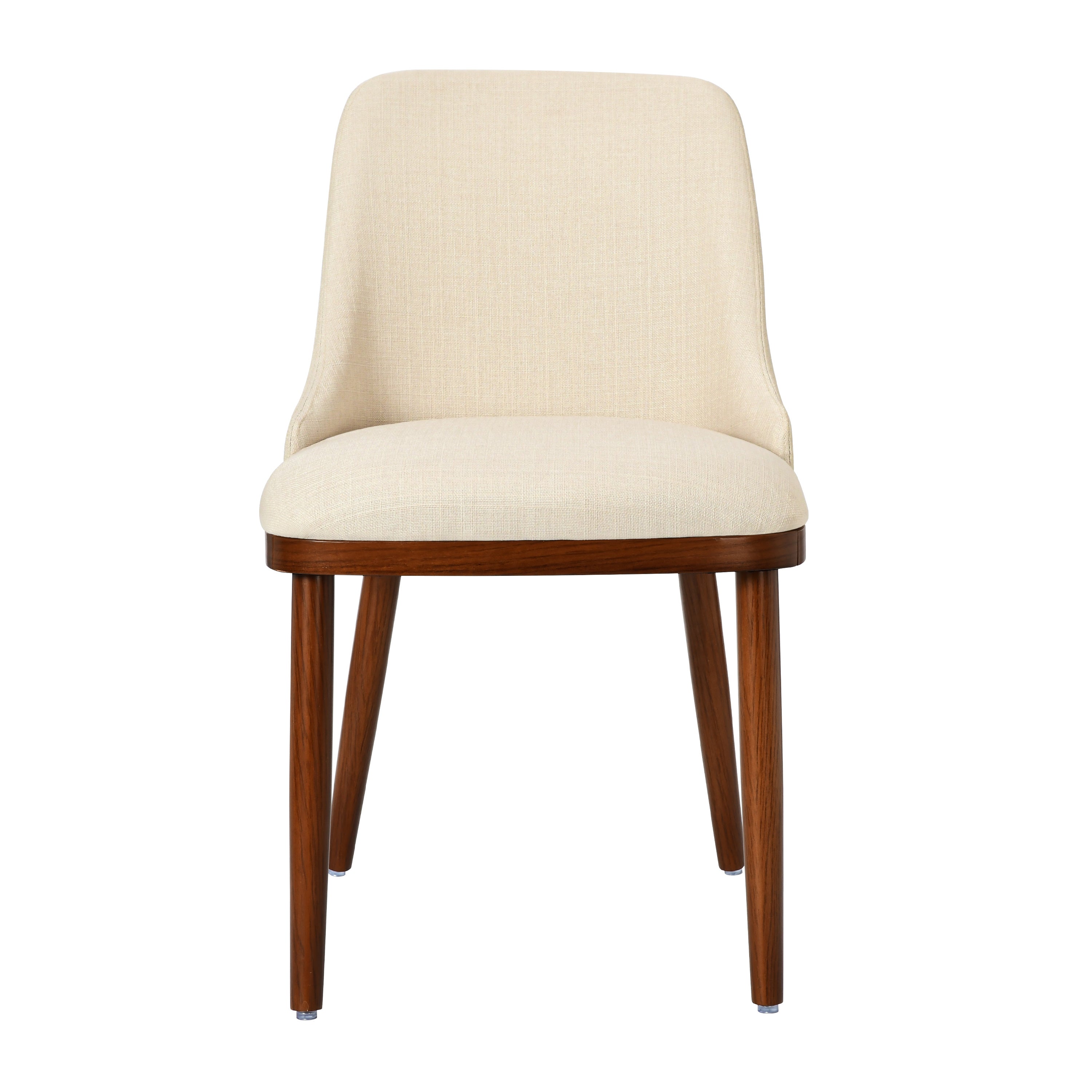 EarthyGrain Modern Upholstered Dining Chair (Set of 2) - Mid-Century Style