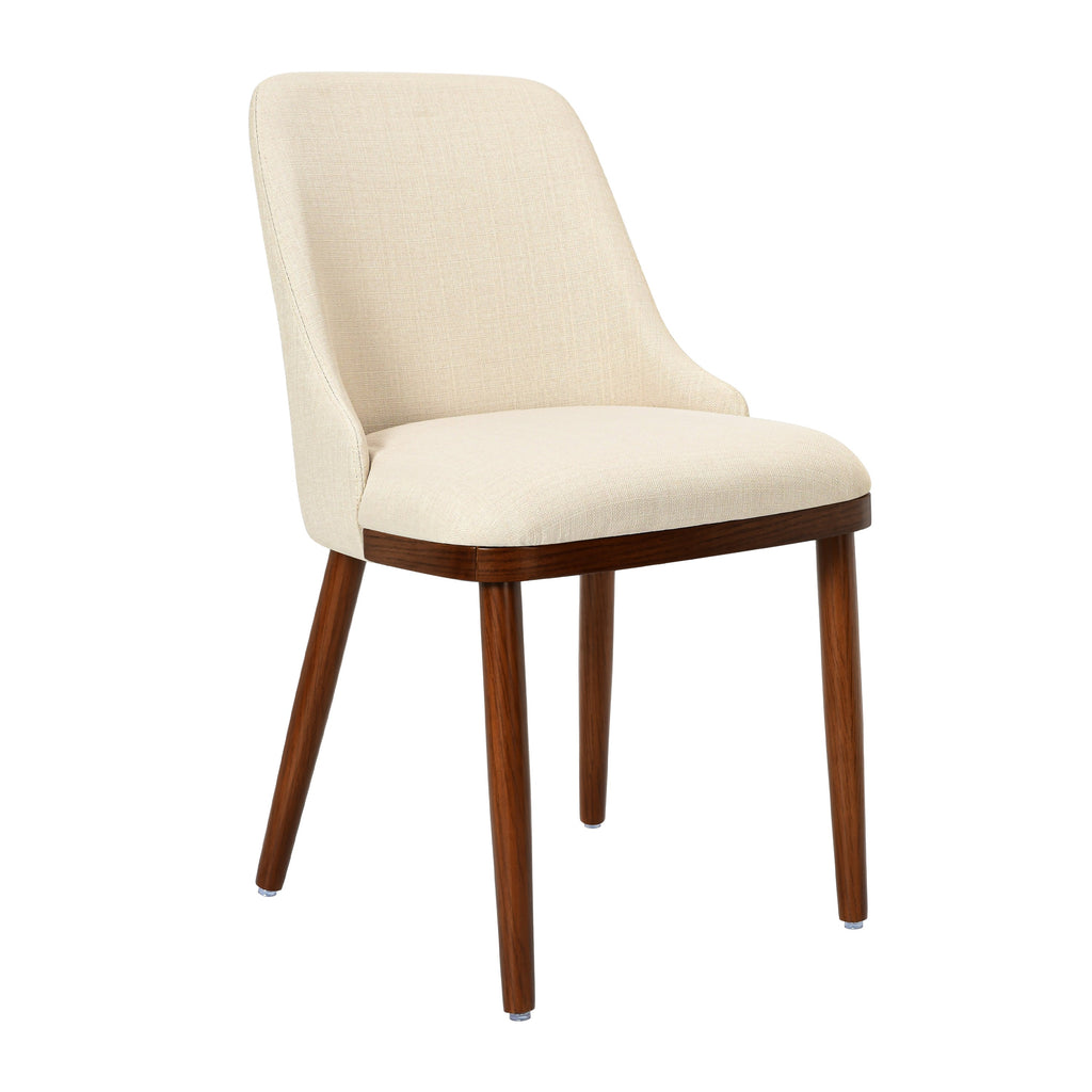 EarthyGrain Modern Upholstered Dining Chair (Set of 2) - Mid-Century Style