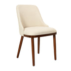 EarthyGrain Modern Upholstered Dining Chair (Set of 2) - Mid-Century Style